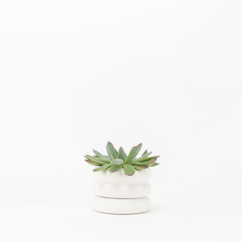 Stacking Planter Mini - White