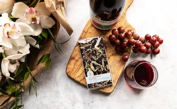 Yuzu with Roasted Brown Rice