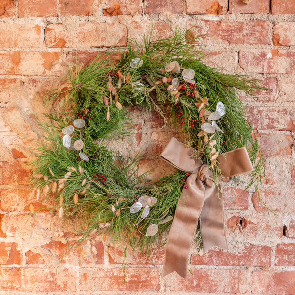 Holiday Wreath Making Worksop with Una Floral
