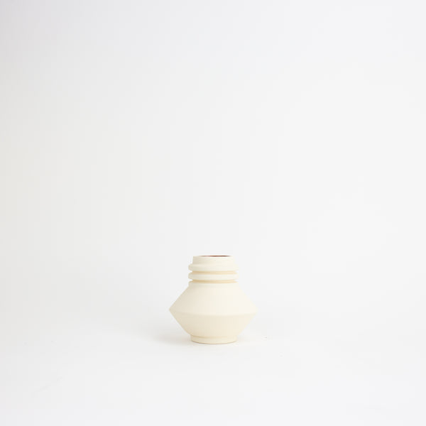 Strata Vase - Cream