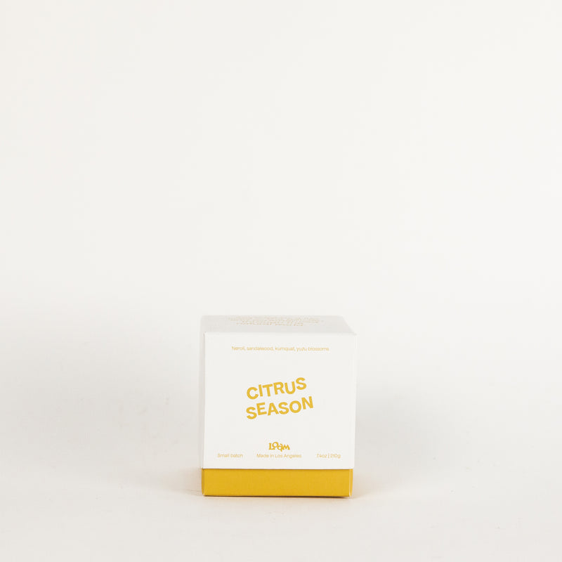 Citrus Season Candle