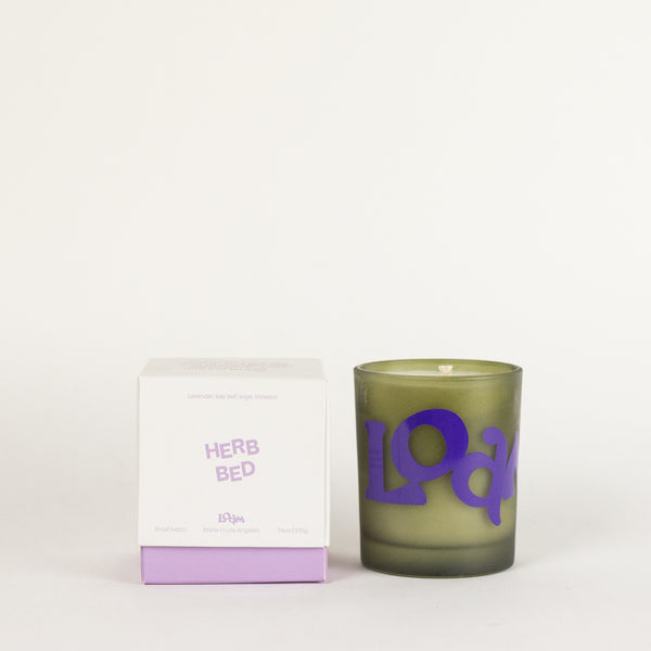 Herb Bed Candle