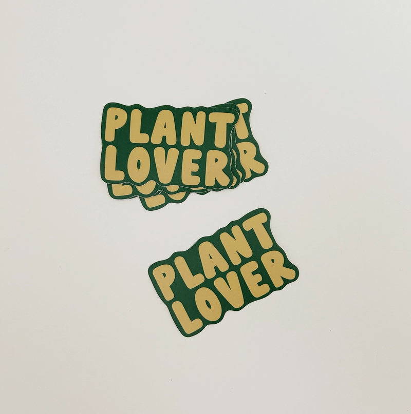 Plant Lover Sticker