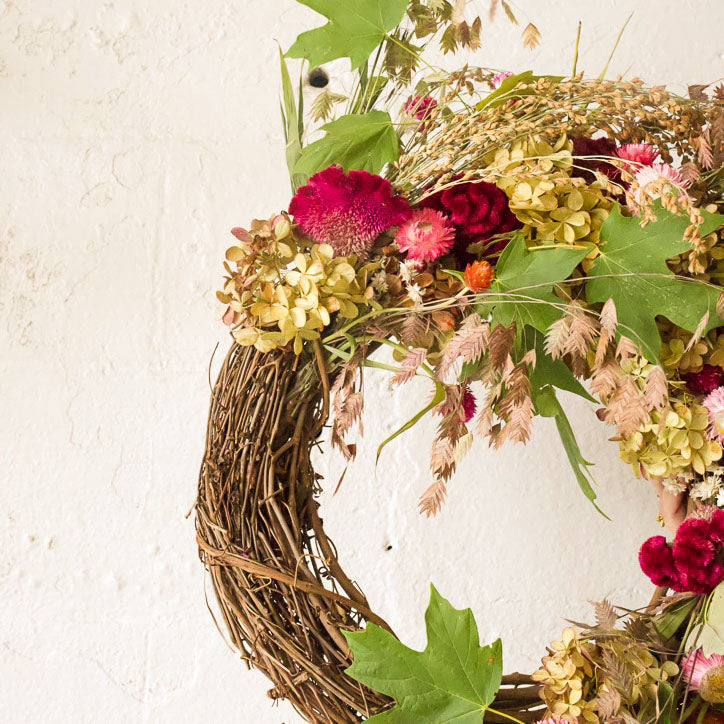 Fall Wreath Making Workshop with Una Floral