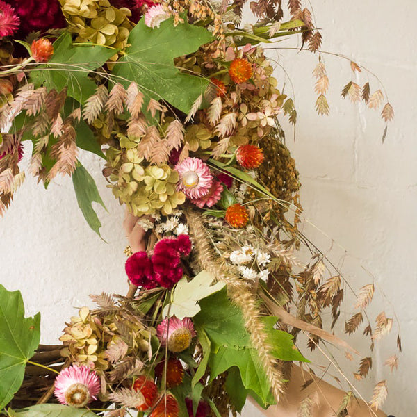 Fall Wreath Making Workshop with Una Floral