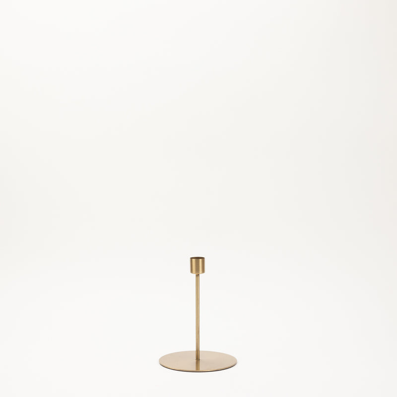 Gold Taper Candle Holder- Tall
