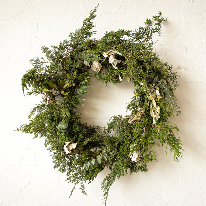 Holiday Wreath Making Worksop with Una Floral