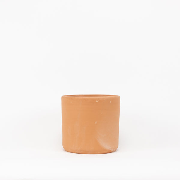 8" Cylinder Planter - Terracotta