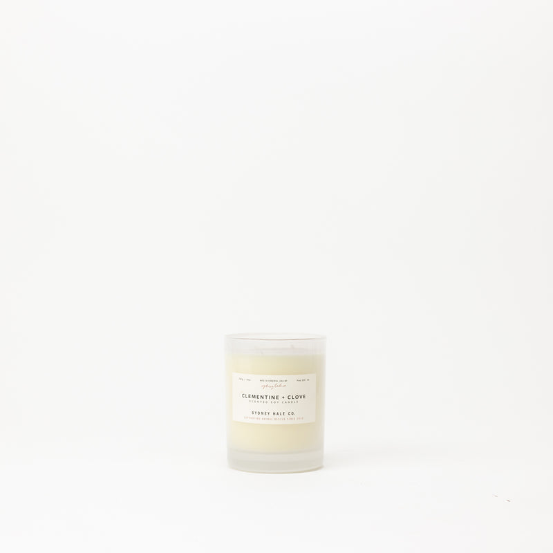 Clementine + Clove Candle