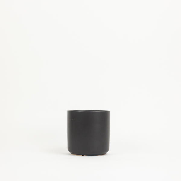 5" Ceramic Planter - Black