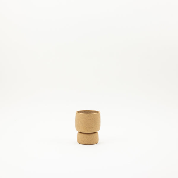 Small Square Stacking Planter - Speckled Tan